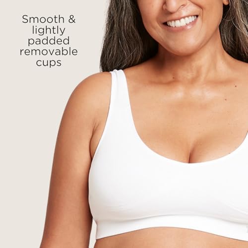 Boody Padded Shaper Bra – Seamless Pullover Bralette with