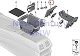 BMW Genuine Storage Tray Center Console Storage Compartment Trim X5 35dX X5 35i X5 35iX X5 40eX X5 50iX X6 35i X6 35iX X6 50iX X5 M X6 M