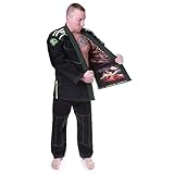 BJJ Jiu Jitsu Gi Set by KO Sports Gear – 100% Cotton Pearl Weave Gi – COLLECTOR Series – Unique Custom - BJJ Kimono and Pants