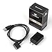 Antoble 6.5ft USB Charging Cable & USB Charger AC Power Adapter Plug for Barnes & Noble Nook BNTV400 BNTV600, Nook HD 7