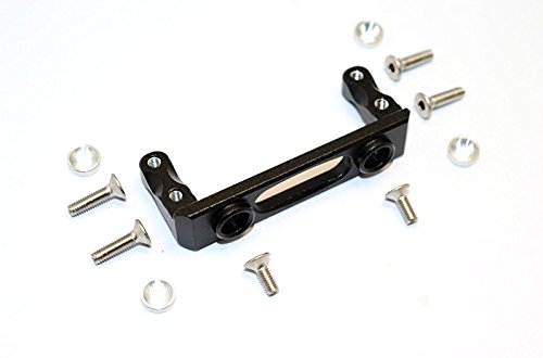 Axial SMT10 Grave Digger (AX90055) & MAX-D (AX90057) Upgrade Parts Aluminum Servo Mount - 1Pc Set Black