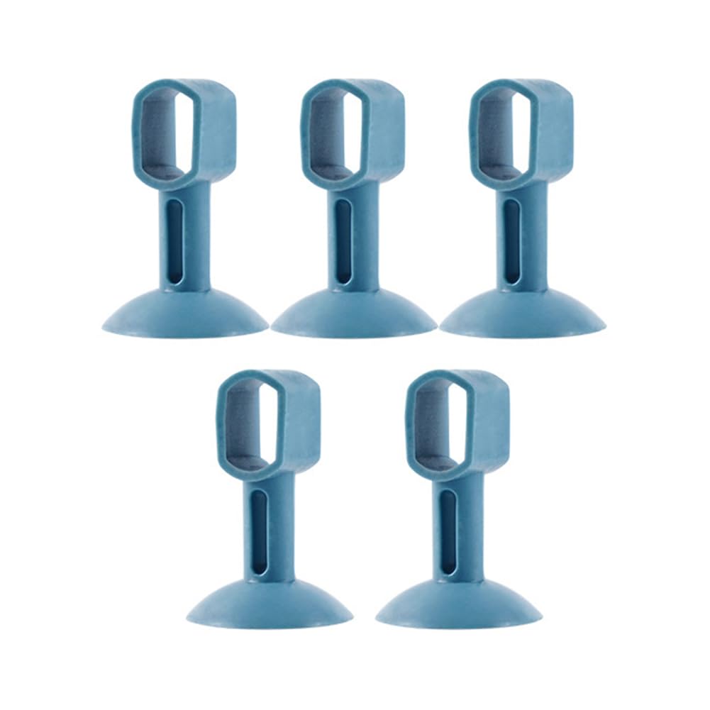 XIZONLIN Silicone Door Stoppers 5Pcs Door Knob Bumper Anti Collision Door Handle Crash Pad Wall Protector for Bedroom Bathroom Kitchen Home