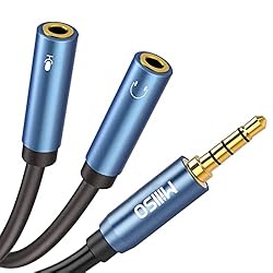 MillSO 3.5mm Headphone Splitter Adapter CTIA Audio