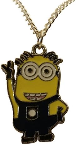 Fun Minion 18" Necklace Gift Boxed with Ornate Organza Gift Bag!