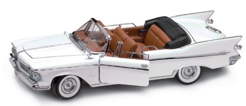 1961 Chrysler Imperial Crown Convertible, White - Yatming 20138 - 1/18 Scale Diecast Model Toy Car