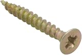 Spectre Advanced Multi-Purpose Woodscrews 3.5 x 30mm Zinc Yellow Forgefix Box
