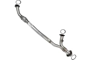 Exhaust Front Flex Pipe Compatible for 2004-2006 Toyota Sienna 3.3L | Stainless Steel | Northeastern Exhaust | Free Gaskets Included | Direct-Fit Replacement