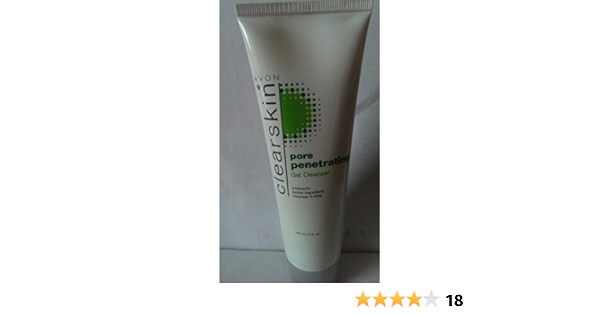 avon clearskin pore penetrating gel cleanser