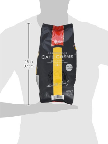 Melitta Café Creme, Ganze Kaffeebohnen, 100% Arabica, Vollmundig und harmonisch, Mittlerer Röstgrad, 1 kg – Bild 5