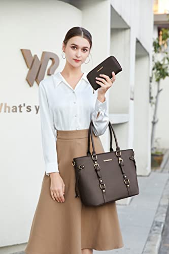 Montana West 3PCS Purses for Women Tote Bag and Wallet Set Shoulder Satchel Handbags