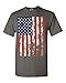 United States of America Flag Vintage T-Shirt Flag Shirts #13500 3XL Charcoal