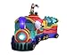 VIDAMORE 12FT Long Christmas Inflatable Train Lawn Yard Garden Outdoor Decoration