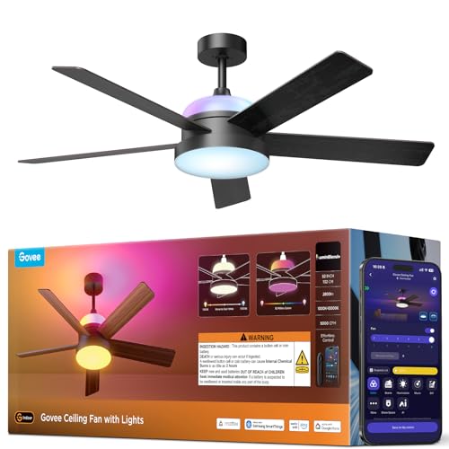 Govee 52 Inch Smart Flush Mount Fan