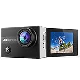 4K Action Camera By DBPOWER N5S 20MP WiFi Ultra HD EIS Sports Cam 170 Degree Adjustable Wide-Angle Lens 30m Underwater Camcorder Including 2 Rechargeable Batteries and Mounting Accessories Kit