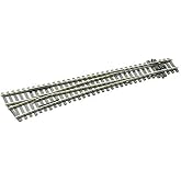 Peco HO Scale Code 100 Insulfrog #8 Left-Hand Turnout