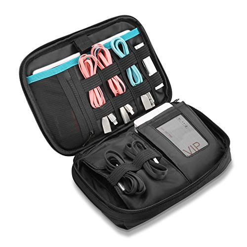ProCase Electronic Organizer Travel Case, Universal Electronics Cable