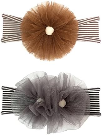Baby Headbands Flower Turban,Girl's Hairbands for Newborn Toddler and Children
