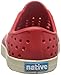 Native Shoes Unisex-Child Jefferson Slip-On, Torch Red/Bone White, 6 M US Toddler