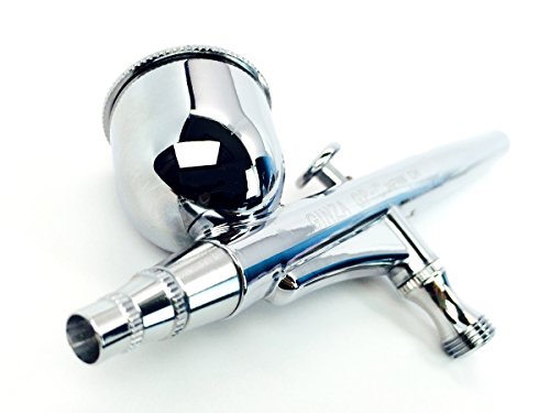 Ginza HP CS Dual Action Airbrush Gun / Gravity Feed (Model # GP-C) from Japan use for Nails. Airbrushing, Tanning, Tattoo, Body Spraying Painting, Auto Spray Painting or Art Painting