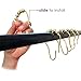 Bathroom Shower Curtain Rings – Best Heavy Duty Gold Roller Ball Hooks - Stainless Steel and Brass Finish – Easy Glide Set of 12 Pieces for Women & Men – Rust, Corrosion & Friction-Free – - Unconditional