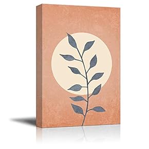 Canvas Wall Art Feather and Animals Canvas Prints Home Artwork Decoration for Living Room,Bedroom - 12x18 inches