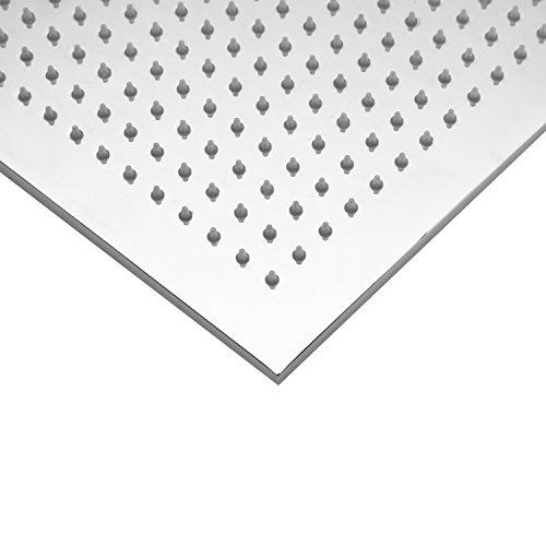 Lightinthebox Wall Mount Square Rainfall Showerhead with Build-in LED ...
