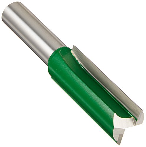 Trend Straight Two Flute Router Cutter, 1/2 Inch Shank, 19.1mm Cut Diameter