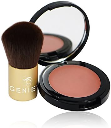 GENIE Make Me Blush (2.6g Compact with Small Kabuki Brush)