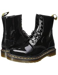 Dr. Marten's 1460 8 Eye Patent botas de cuero para mujer, 11 B(M) US mujer   10 D(M) US hombre