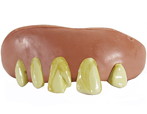 Loftus International Loftus Goofy Man Costume Accessory One Size False Teeth, Off-White Novelty Item