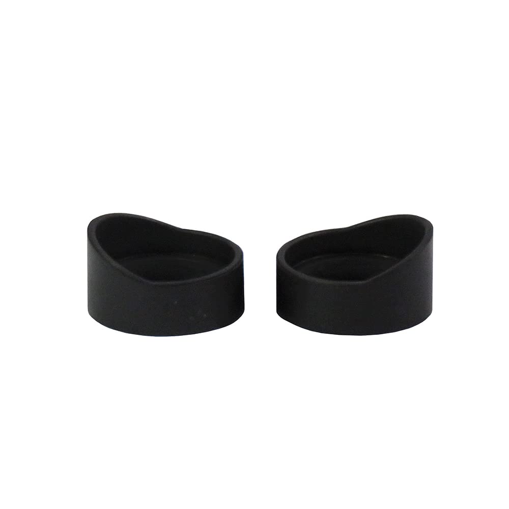 Vogueing Tool 2PCS Rubber Eyepiece Cover Eyepiece Guards Cylinder Eyepice Shield Cups for Binocular Microscope (Oblique Angle 27MM)
