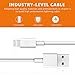 iPhone Charger, Cablex Lightning Cable 3Pack 10FT Ultra Long iPhone Charging Cable Cord Compatible with iPhone 8 8 Plus X 7 7Plus 6 6Plus 5 5s 5c SE iPad(white)