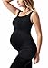 Everyday Maternity Belly Support Tanktop (Small, Deepest Black)