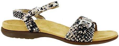 Vionic Alita Womens Ankle Strap Sandal Natural Snake - 6 Medium