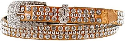 Shyanne Women's Rhinestone Skinny Belt