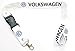 VOLKSWAGEN VW WHITE LANYARDS NECK STRAP KEY CHAIN SILK 22 Inch