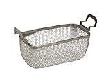 Branson 100-916-334 Stainless Steel Mesh Basket for Model 2800 Bransonic Ultrasonic Cleaners, 1/4
