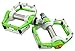 Onedayshop 1 Pair Aluminium Alloy 3 Bearing Shock Absorption Aluminum Pedals Mountain Road Bicycle Bearing Platform Pedals