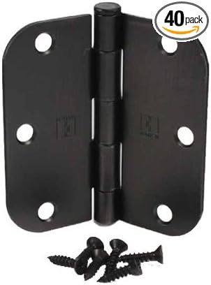 Pack Of 40 Hager 3 1 2 Inch Oil Rubbed Bronze Door Hinges With 5