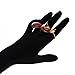 Gmai Bohemian Vintage Women Crystal Joint Knuckle Nail Ring Set of 10 pcs Finger Rings Punk Ring Gift (Squirrel)