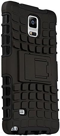 2010kharido Bumper Case Composite Hard Dual Armor TPU with Stand for Samsung Galaxy Note 3 N9000 Black