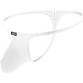 iKingsky Men's Pouch G-string Underwear Big Package Y-Back Panties Breathable Bulge Thong