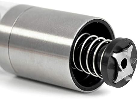 AdHoc Muskatino Nutmeg Grinder, Nutmeg Mill, Spice Grinder, Stainless Steel/Acrylic, Aroma Cap, 12.5cm, Silver - Image 4
