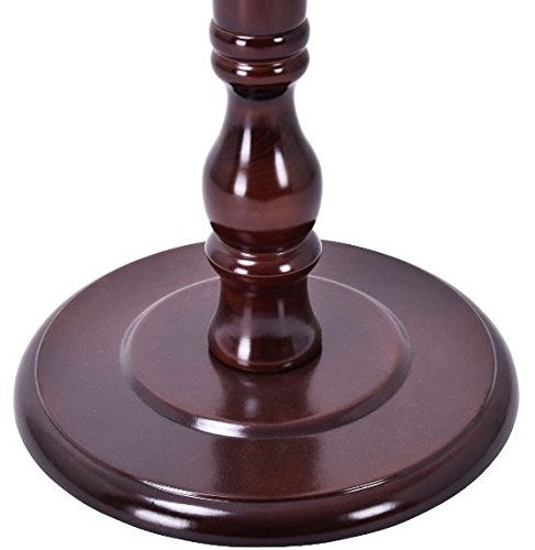 K&A Company Hat Coat Hanger Stand Rack Tree Wooden Hooks Holder Home Jacket Hook Hall Wood Organizer 71" - Thumbnail 3