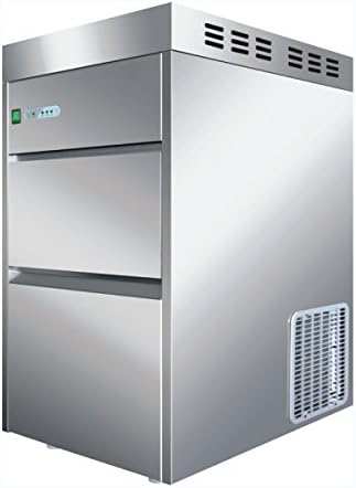 MegaLane Commercial Snow Flake Ice Maker Making Machine 50KG/24h 15KG Storage Capacity.