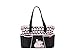 SoHo Diaper Bag Pink Zebra 9 Pieces Set Nappy Tote Bag (Zebra Print Theme) Great Choice for Baby Shower Gifts Best Buy