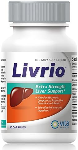 Livrio Cleanse, Detoxify and Regenerate Liver, Break Down Fats, Remove Harmful Toxins from Your Body. Daily Clear Head and Vibrant Energy. 90 ct.