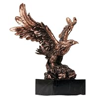 U Bargain Mall 7" Copper Eagle on Base C1190A