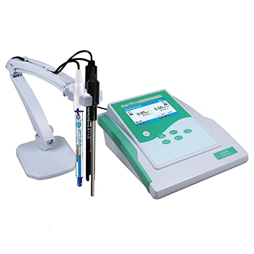 Apera Instruments PC910 Benchtop Dual-Channel pH/Conductivity Meter Kit ...