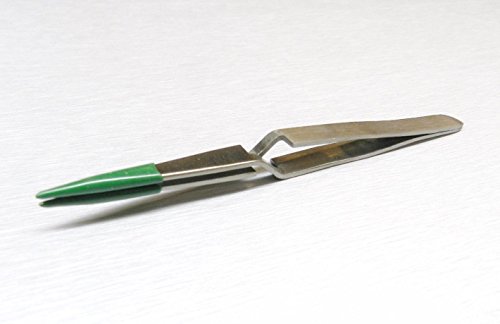 CROSS LOCK TWEEZERS LOCKING PVC COATED TIPS SAFE RUBBER TIP NON MARRING 4-3/4" L (E2) - Thumbnail 5